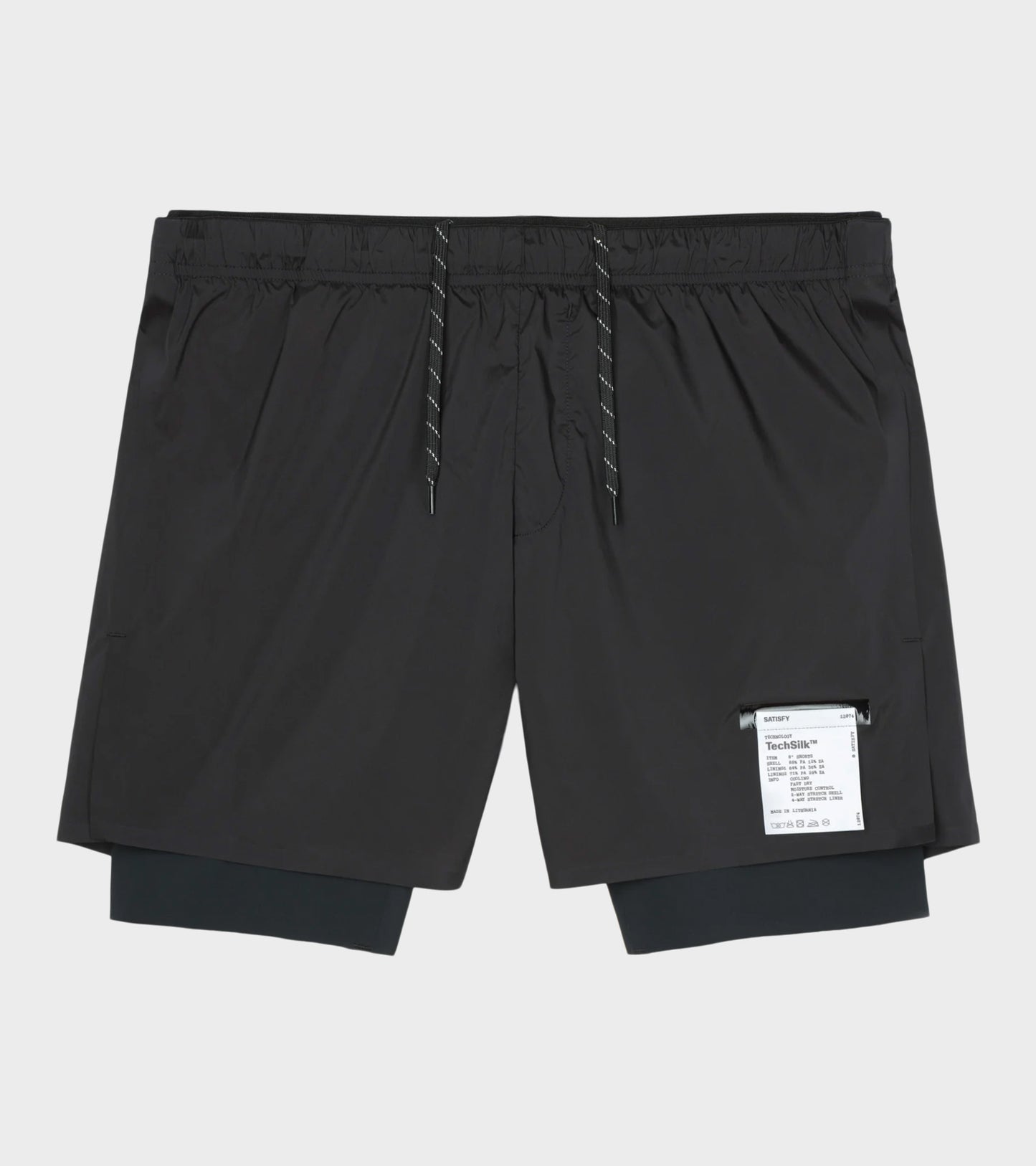 TechSilk 8 Shorts Black