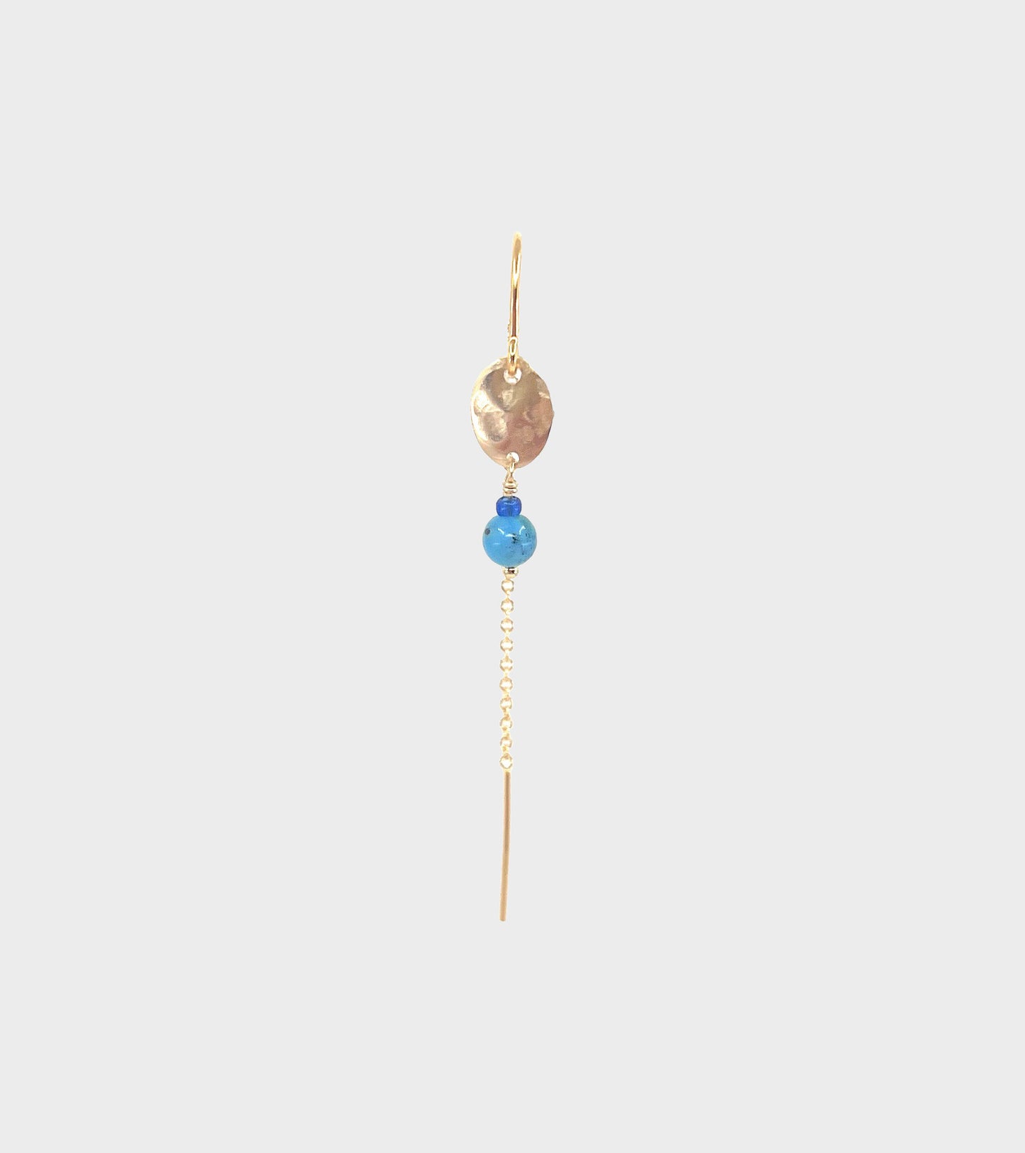 Ry Earring Blue Opal
