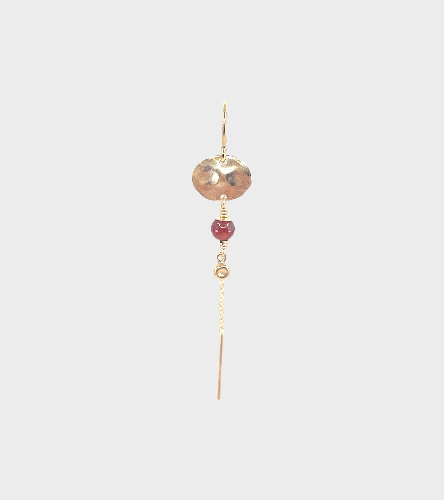 Imani Earring Hessonit Garnet