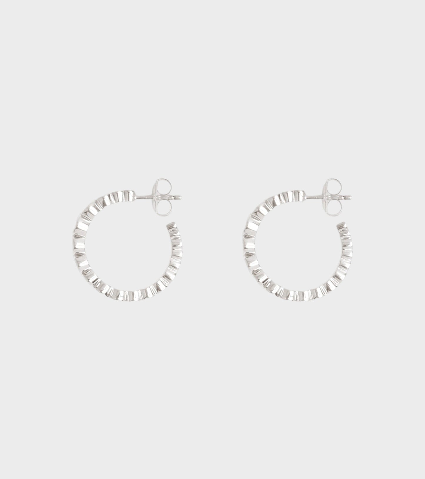 Ottilia Hoops Silver