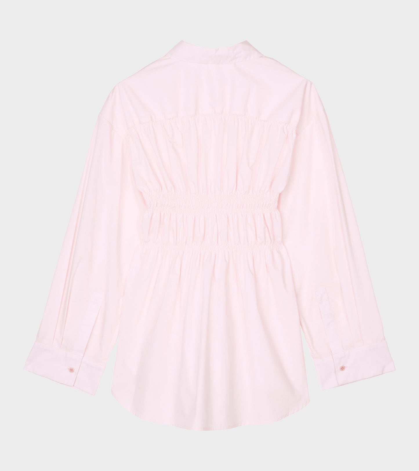 Braxton Cotton Shirt Blush Pink