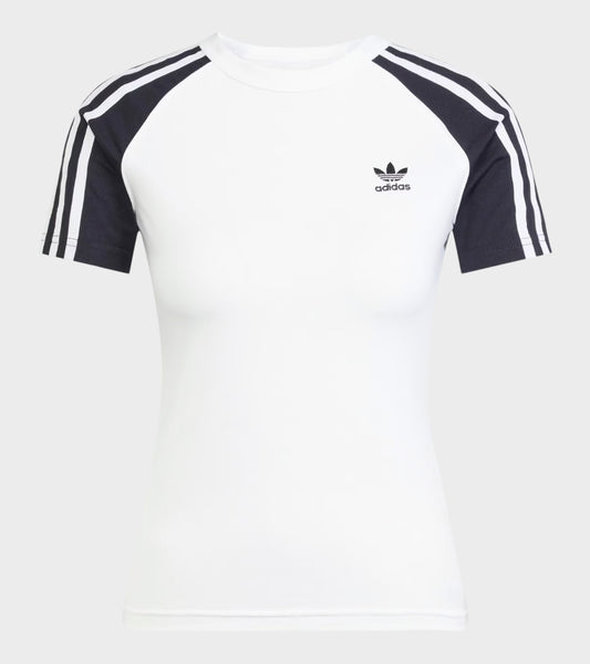 Slim Tee White/Black