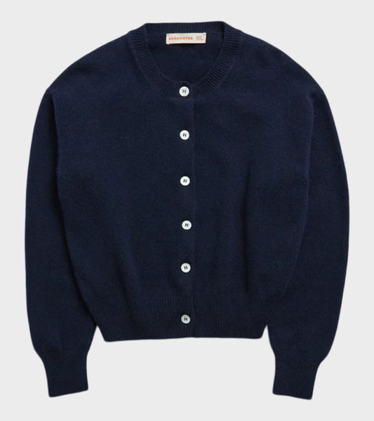 Ada Crewneck Cardigan Navy