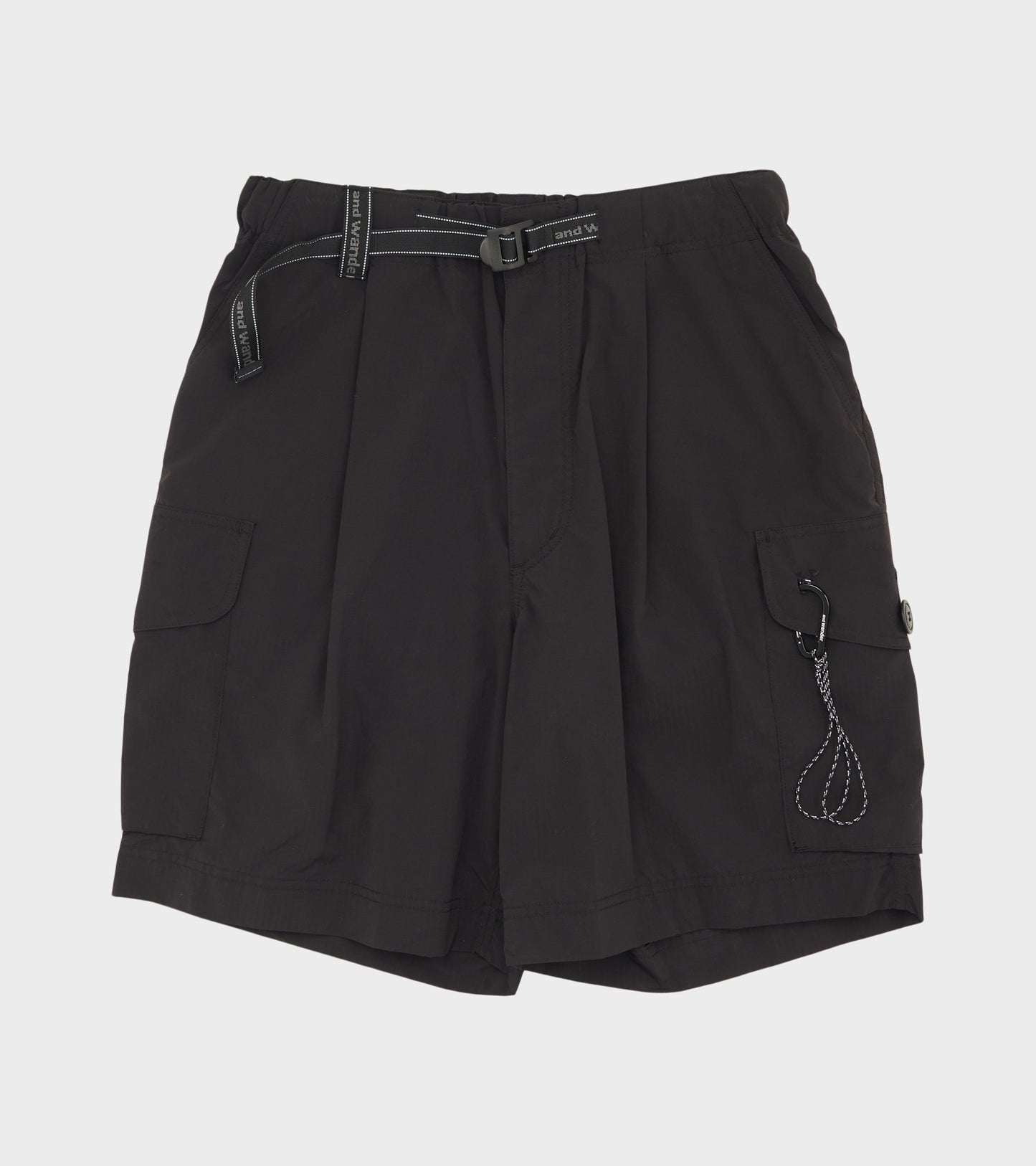 Oversized Cargo Shorts Black