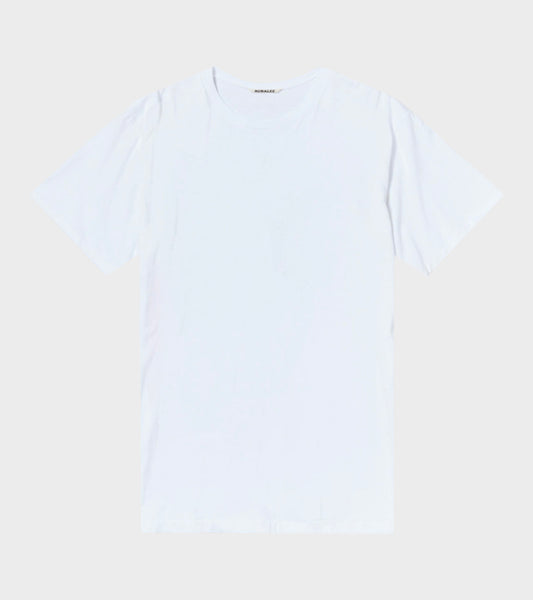 Luster Plaiting Tee White