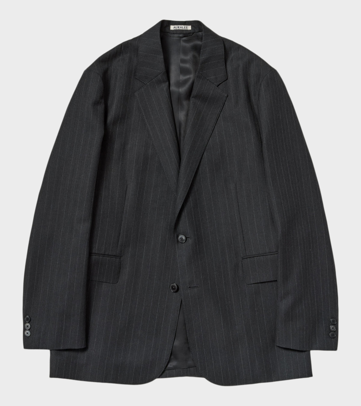 Bluefaced Wool Jacket Navy Stripes