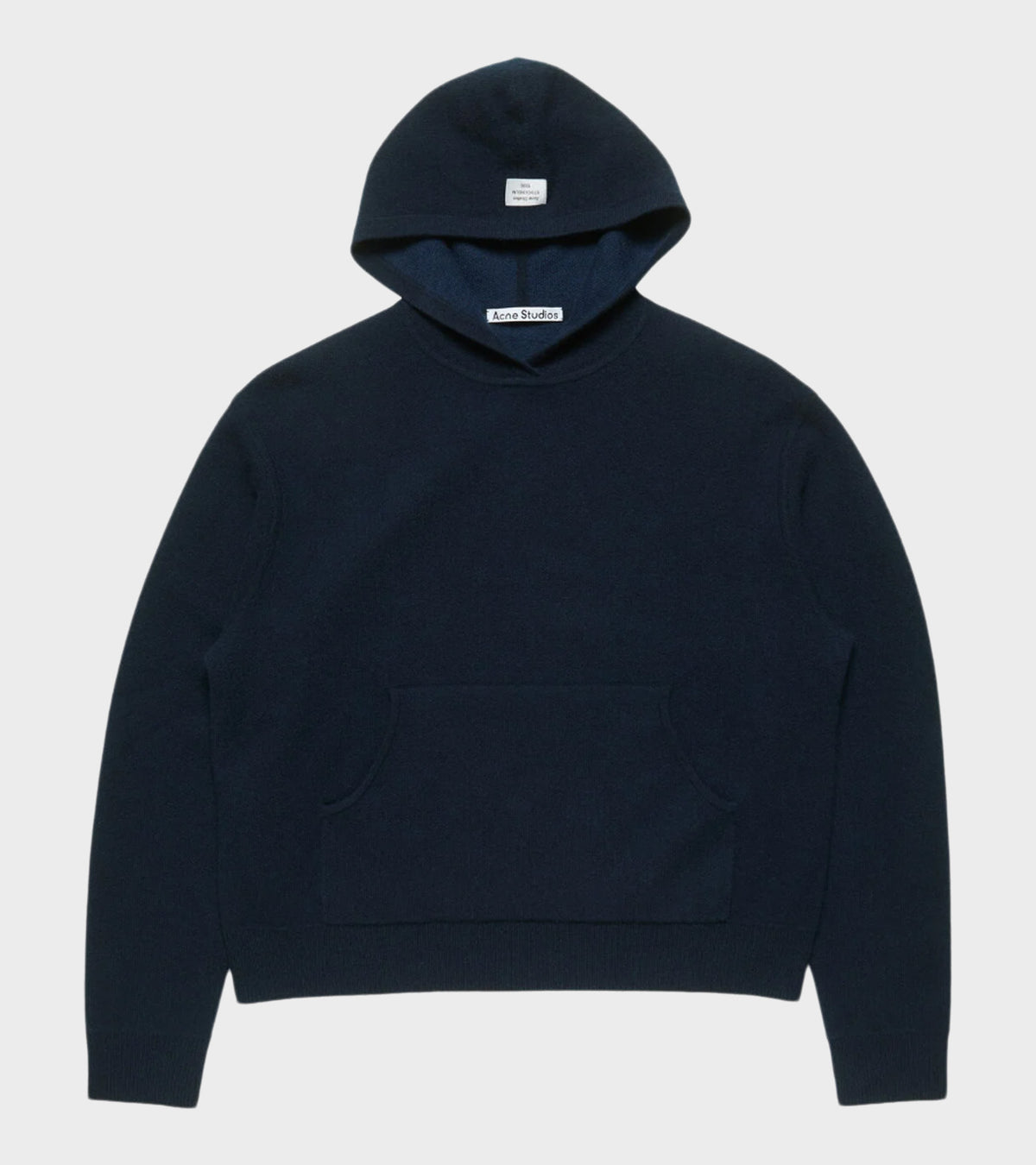 Cashmere Hoodie Ink Blue