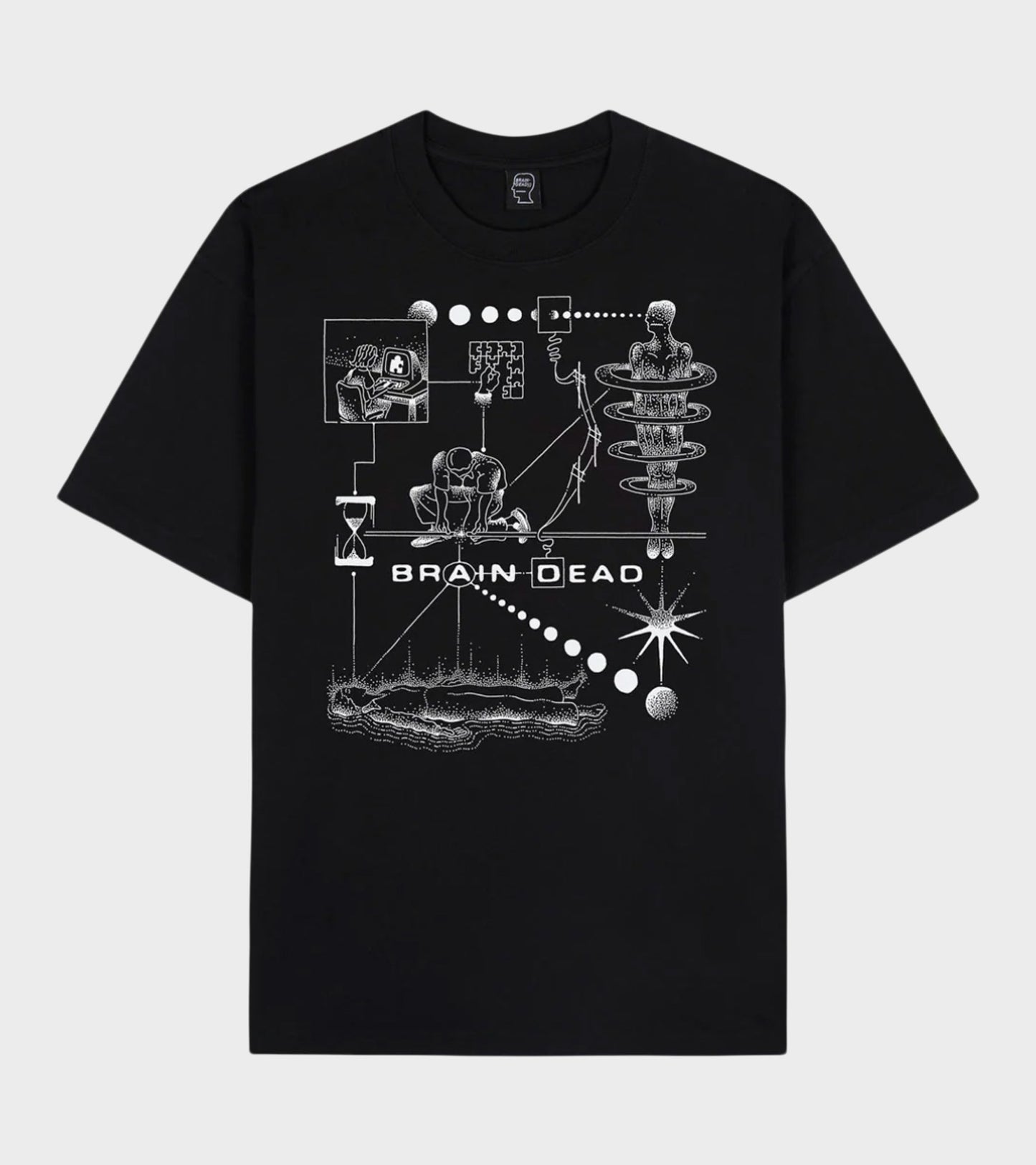 Mind Puzzle T-shirt Black