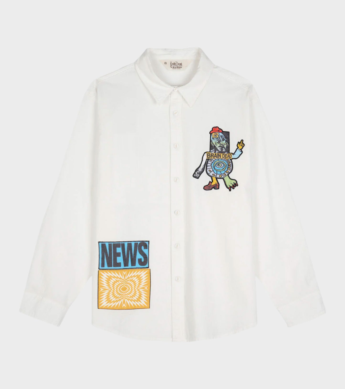Truth Now Seersucker Shirt White