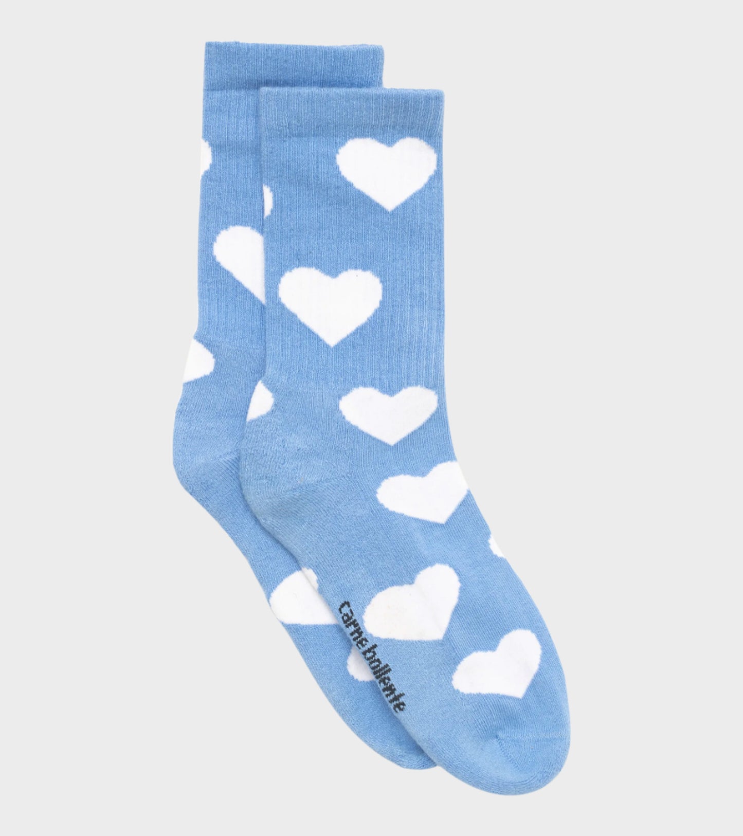 It Smells Love Socks Blue