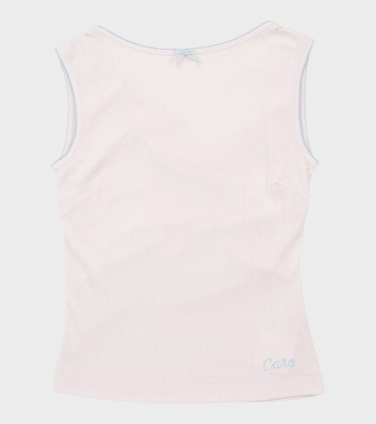 Alexa Jersey Top Pale Pink