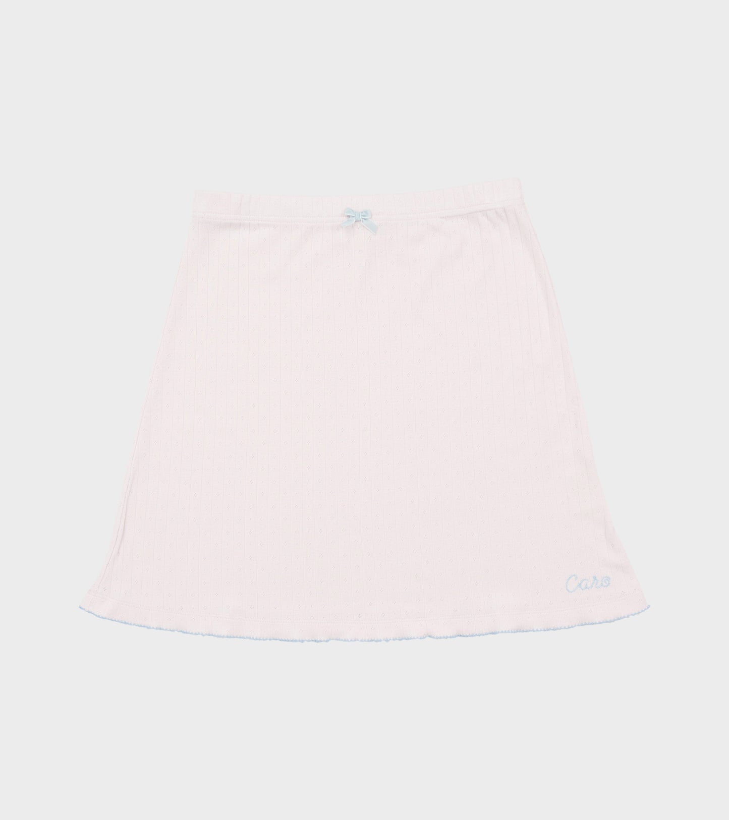 Caro Jersey Skirt Pale Pink