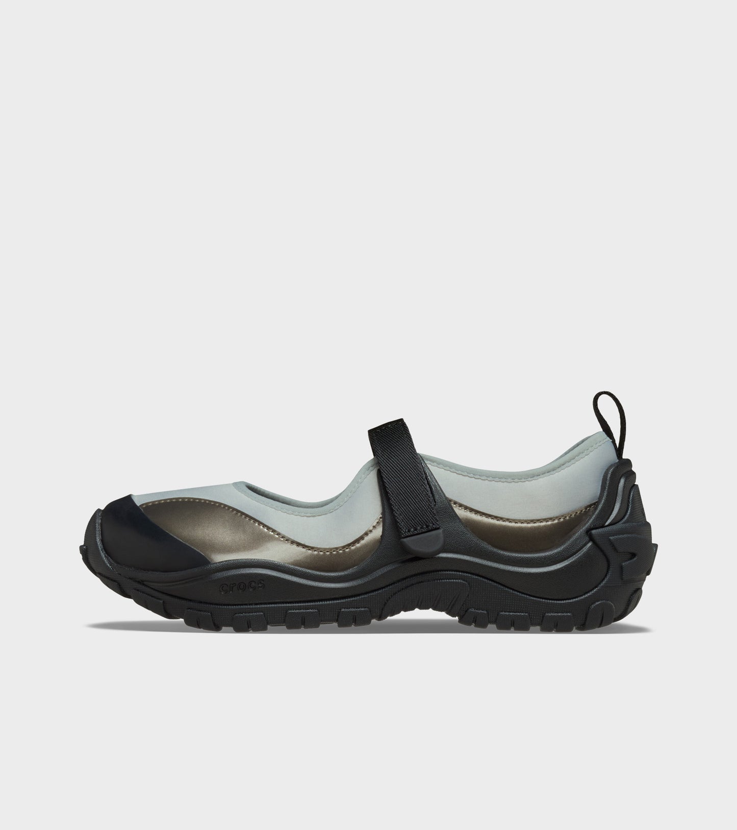 Terre Ballet Black/Silver Metallic
