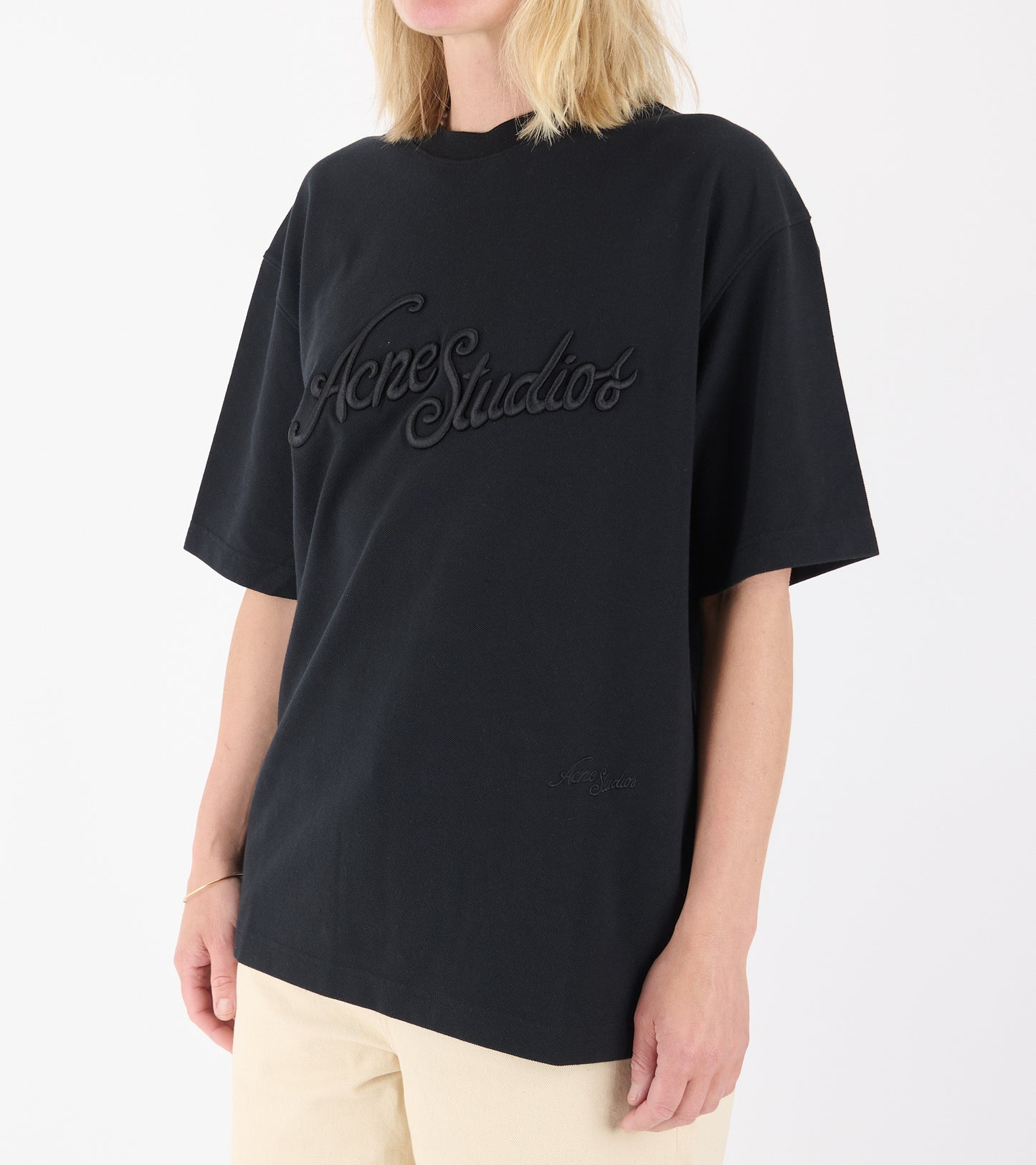 Logo T-shirt Faded Black