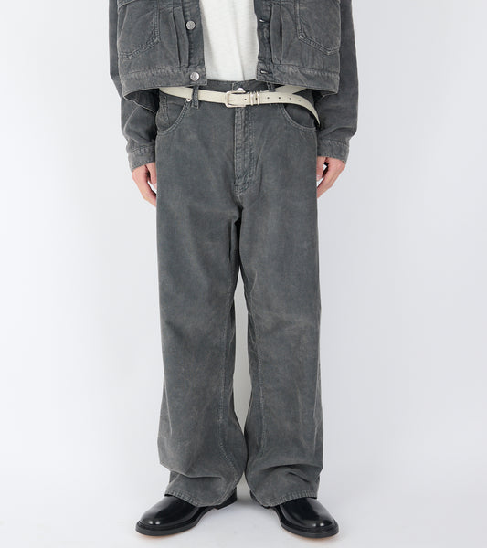 Super Wide Jeans Dark Grey