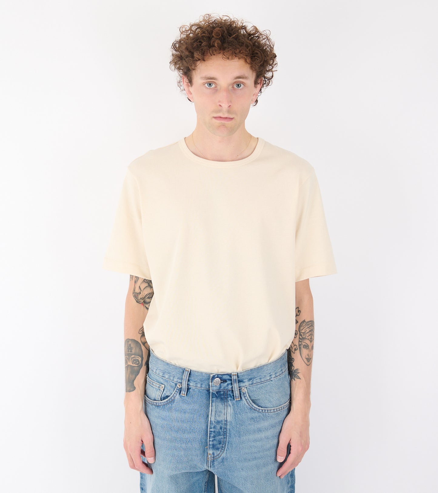2M15.02 Vintage Machine Jersey T-Shirt Nature