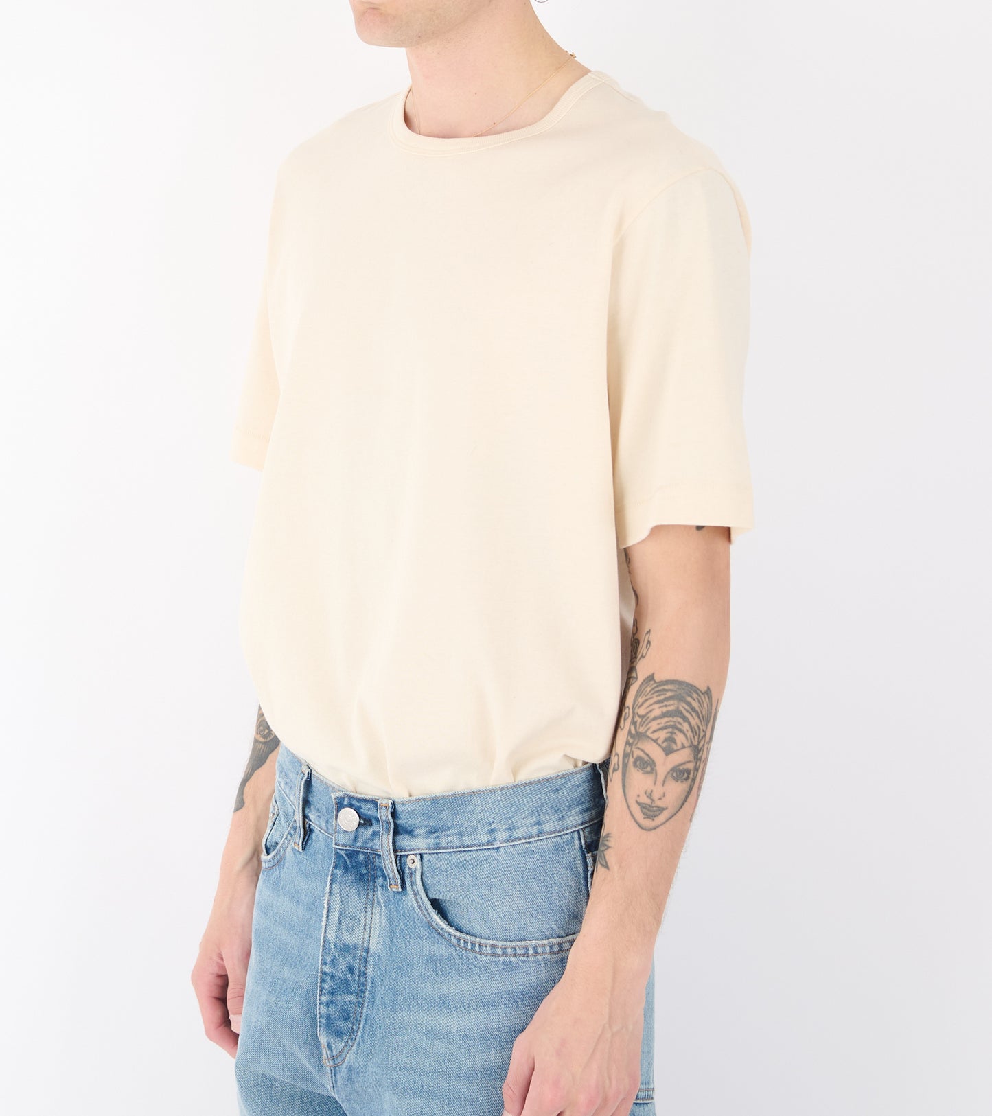 2M15.02 Vintage Machine Jersey T-Shirt Nature
