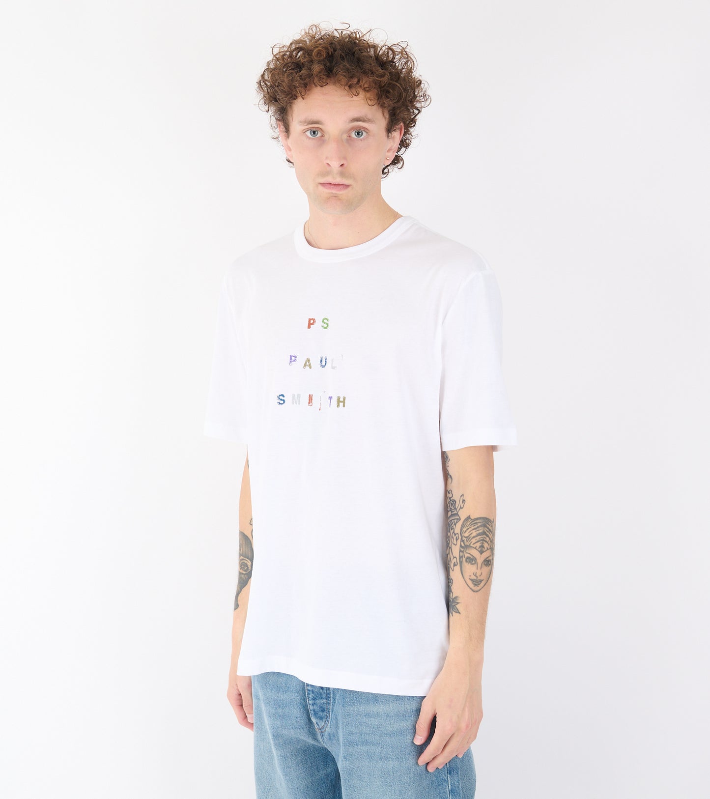 Logo T-shirt White/Multi