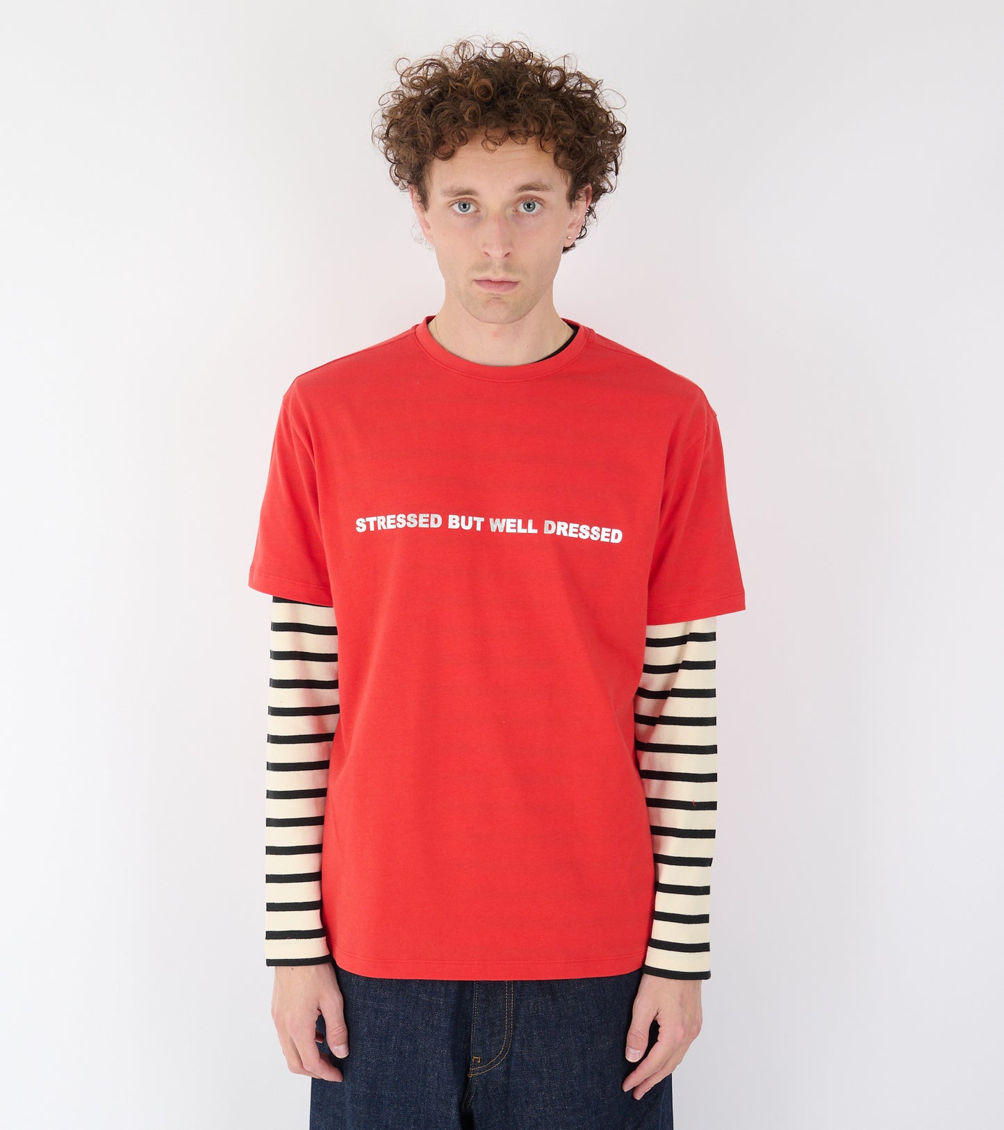 Stress T-shirt Red