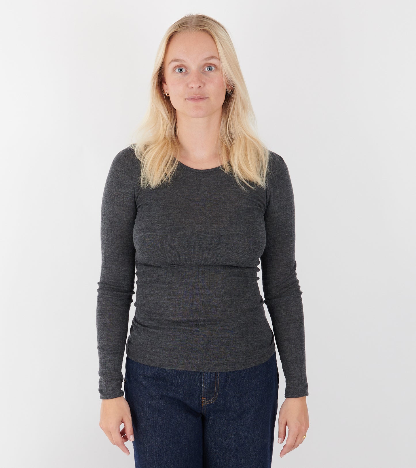 101 Wool Rib Antrasit