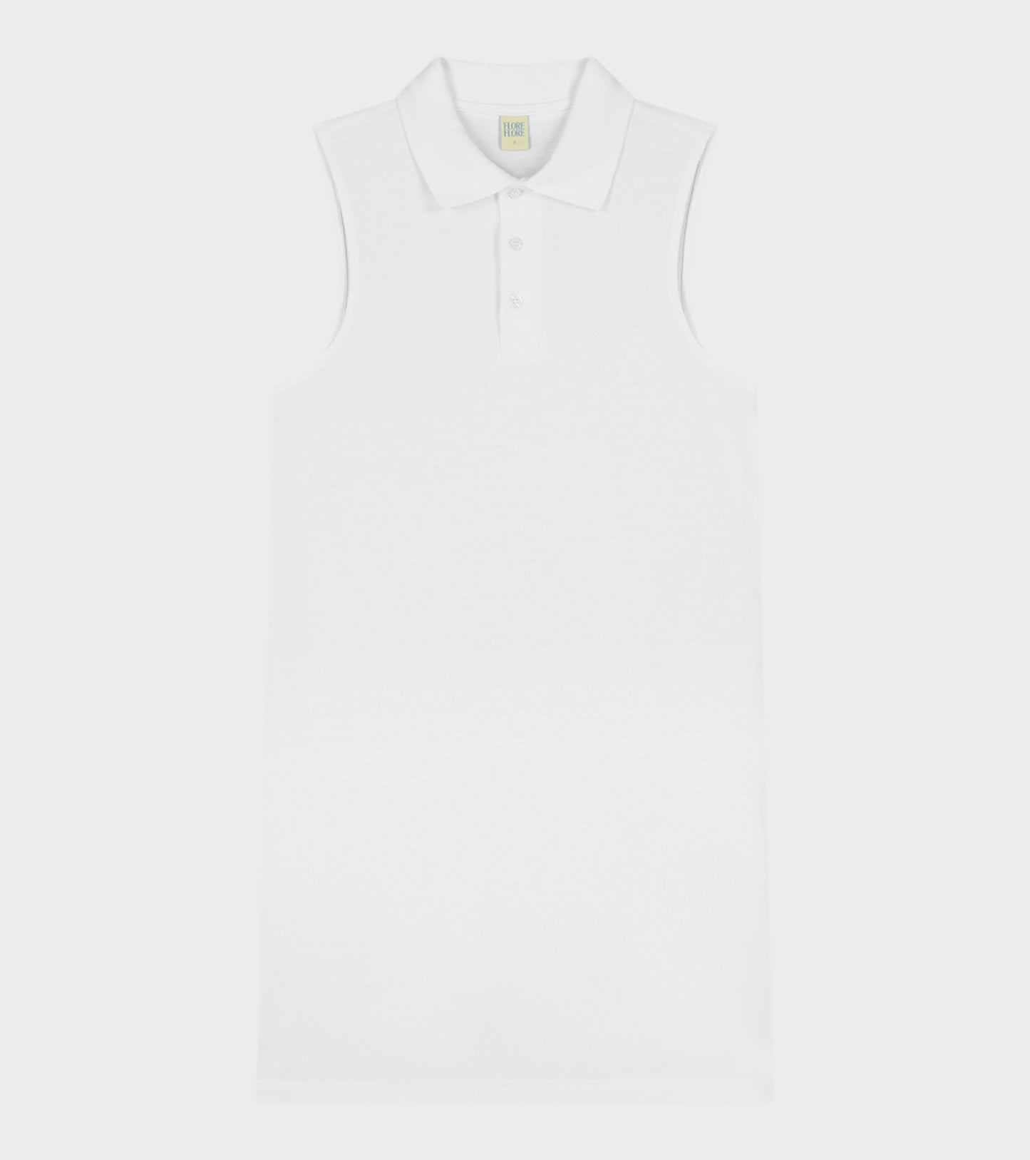 Lauren Polo Dress White