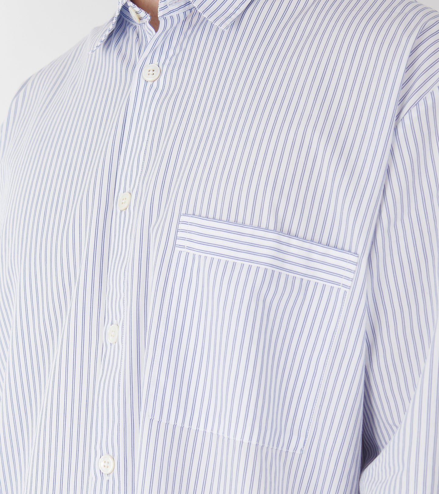 Pyjamas Relaxed Long Shirt Orchid Stripes