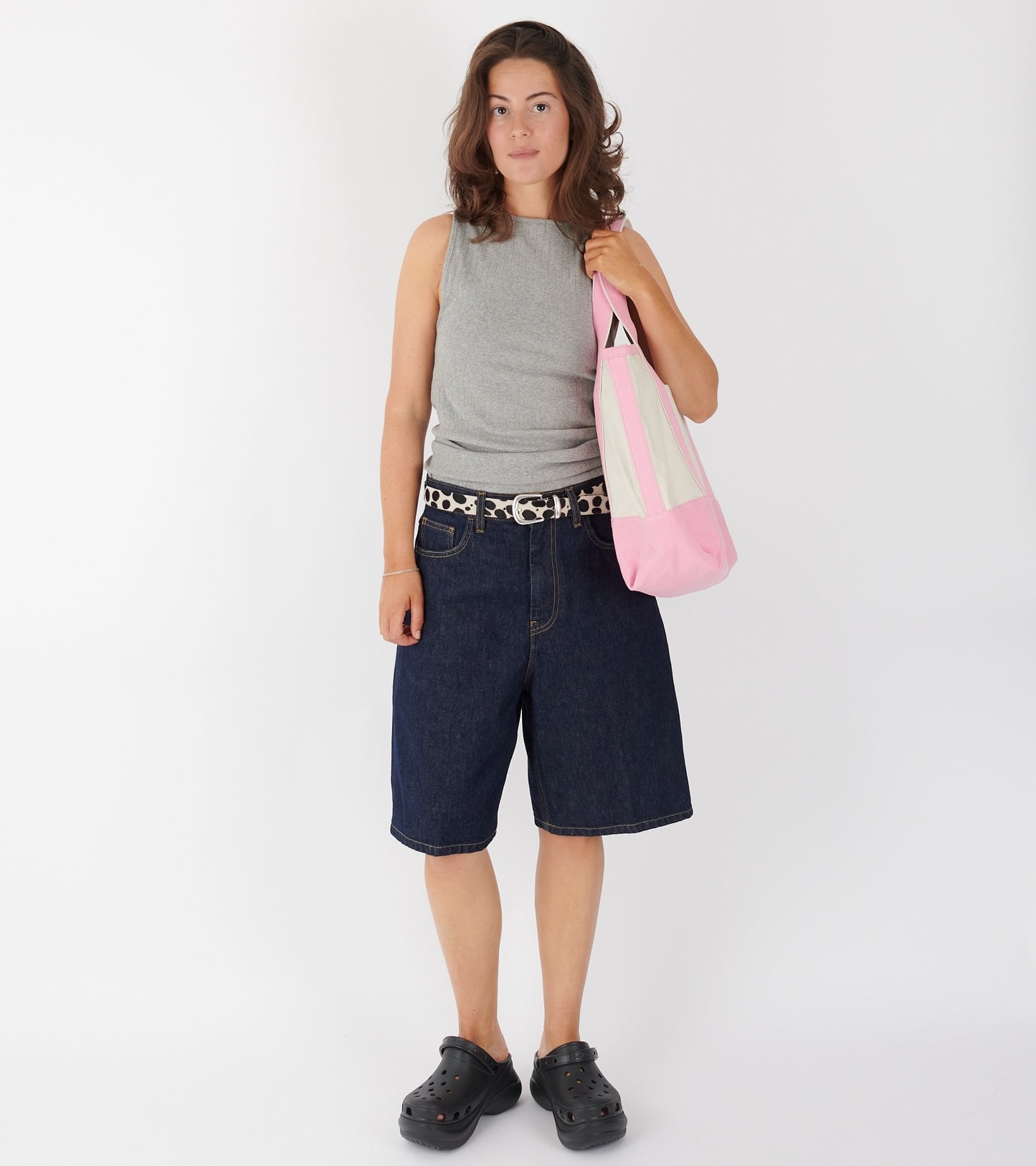 W Brandon Shorts Blue Rinsed