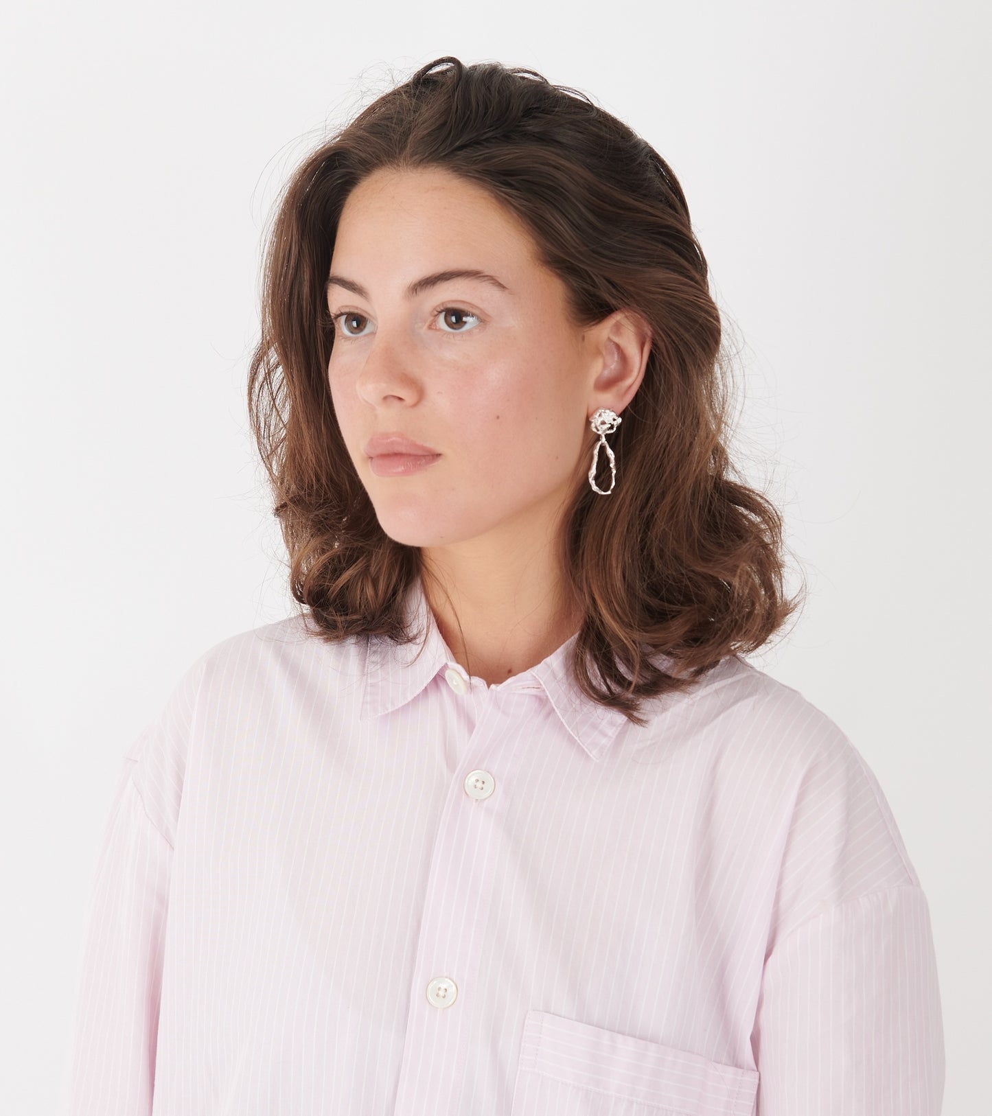 Cathrine Earring Silver