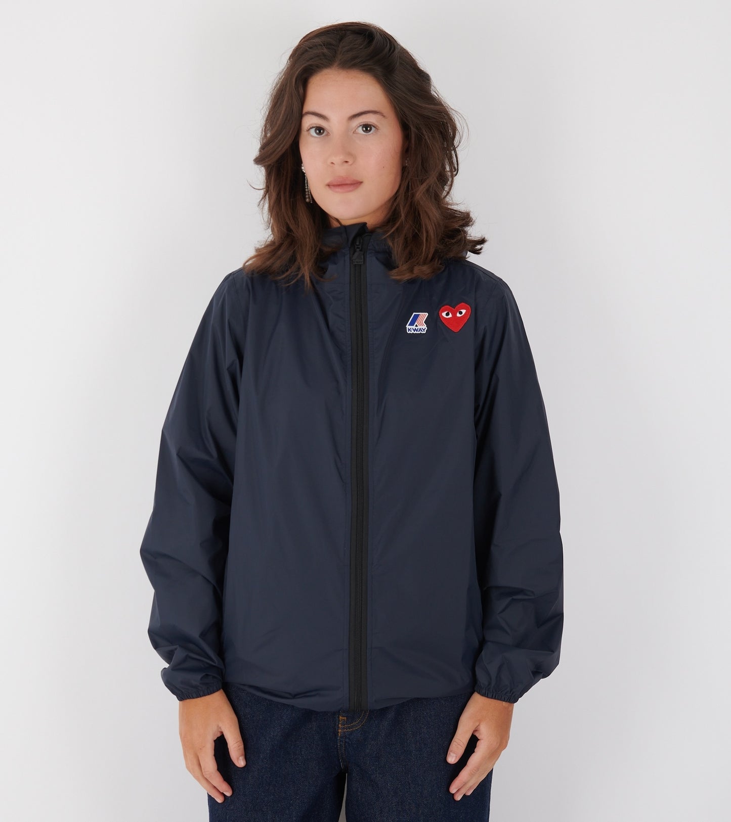 K-WAY Packable Jacket Navy