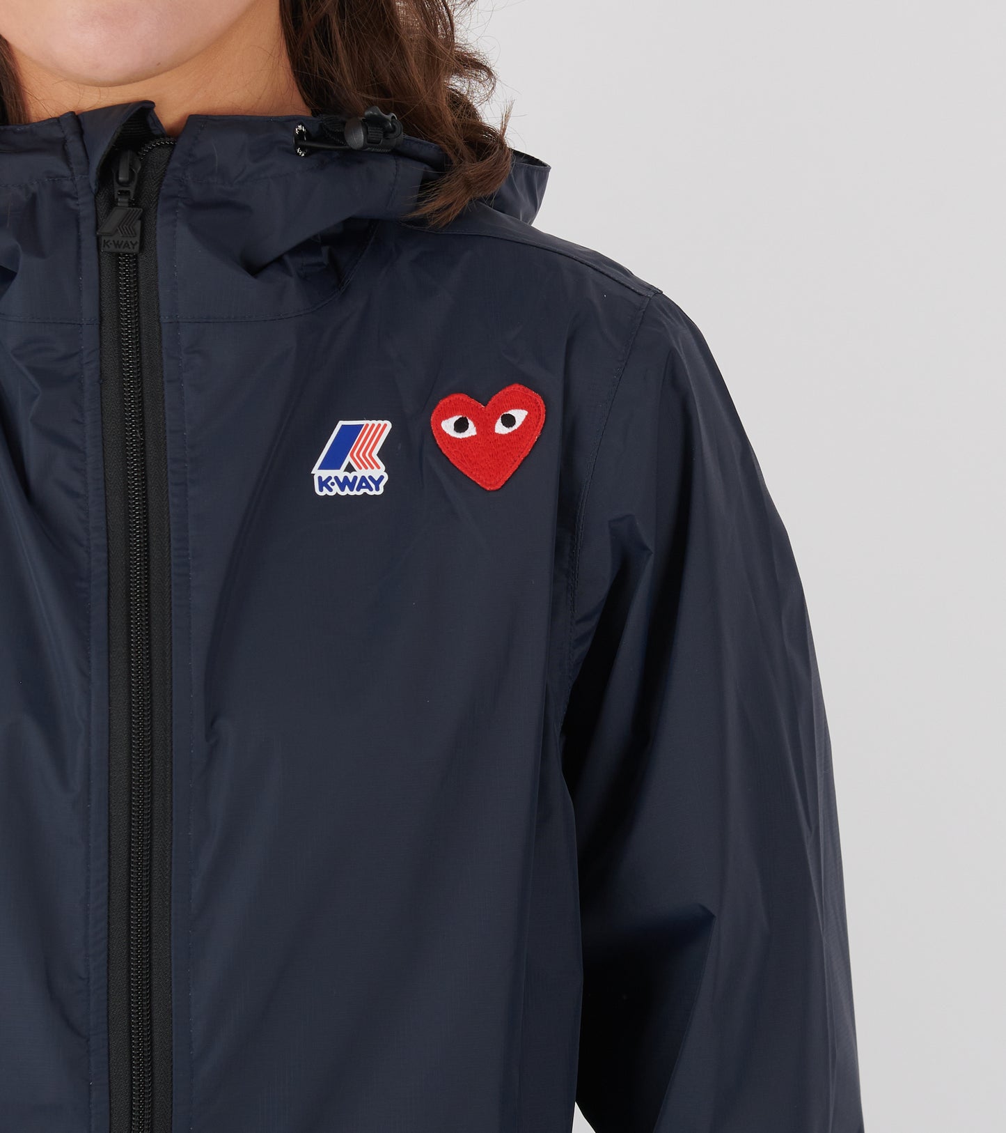 K-WAY Packable Jacket Navy
