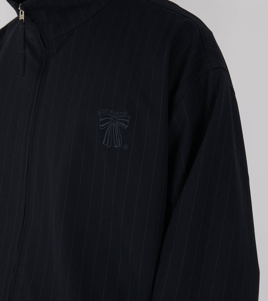 Pinstripe Jacket Dark Navy