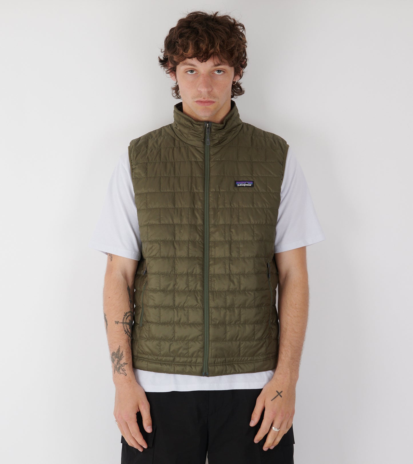 M's Nano Puff Vest Basin Green