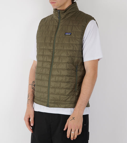 M's Nano Puff Vest Basin Green