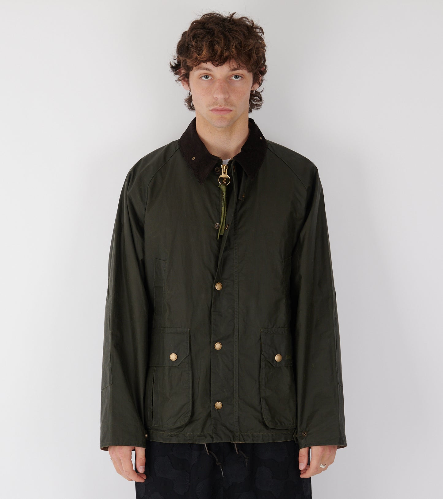 Deck Waxed Jacket Olive