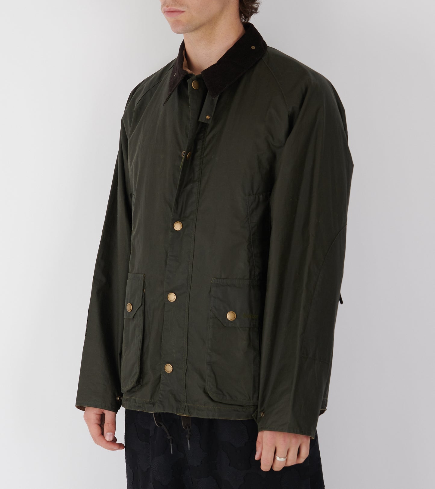 Deck Waxed Jacket Olive