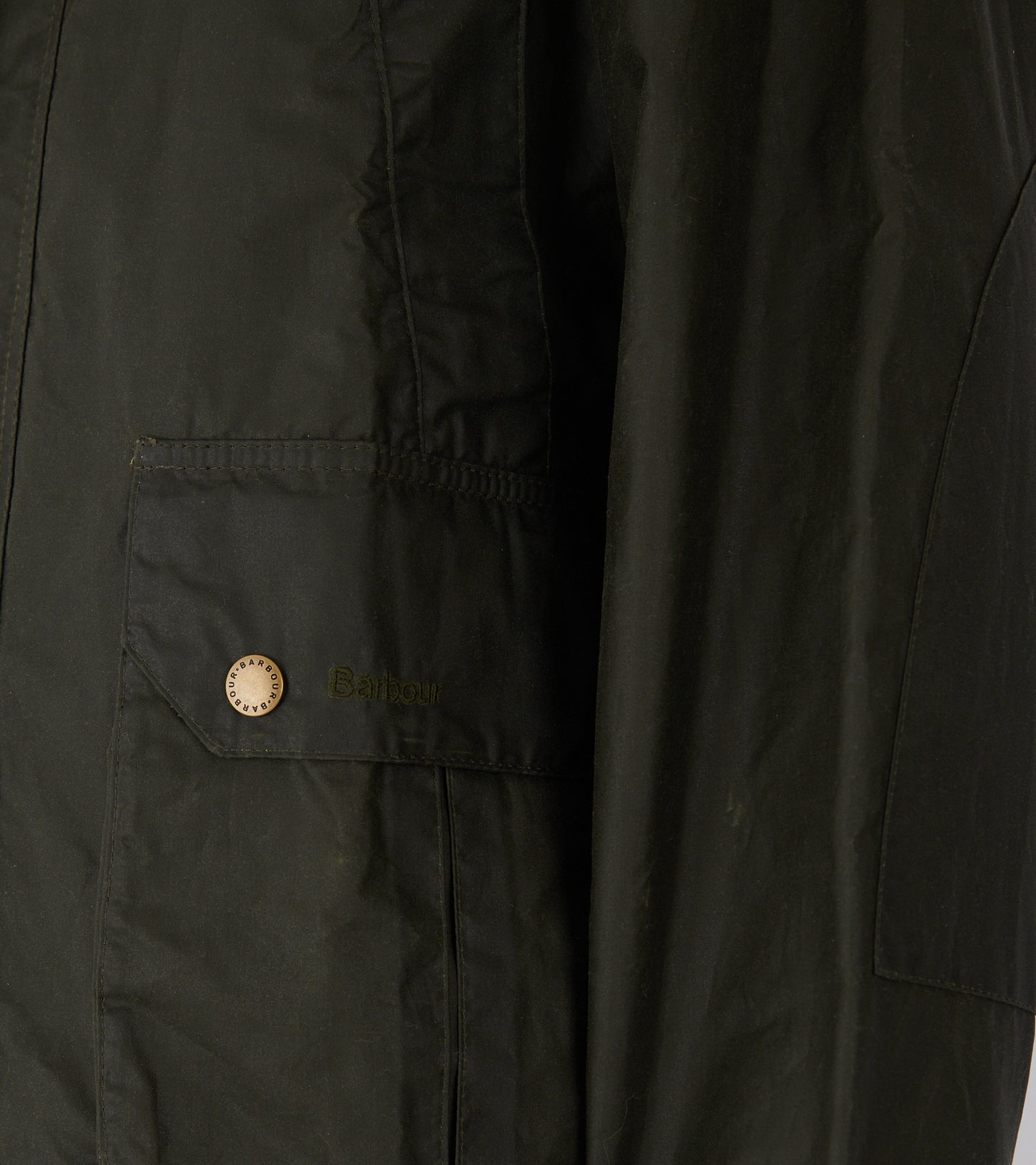 Deck Waxed Jacket Olive