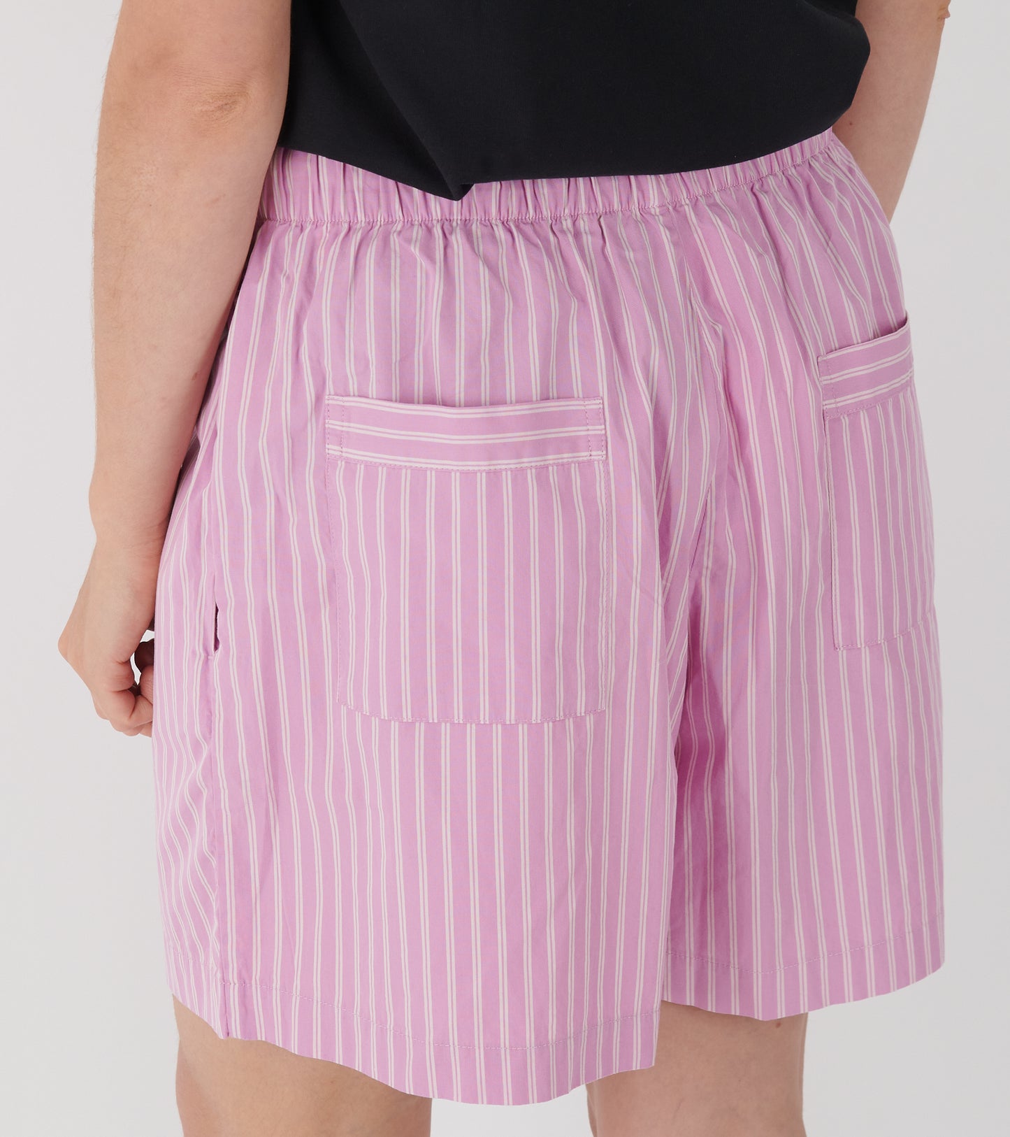 Pyjamas Shorts Purple Pink Stripes