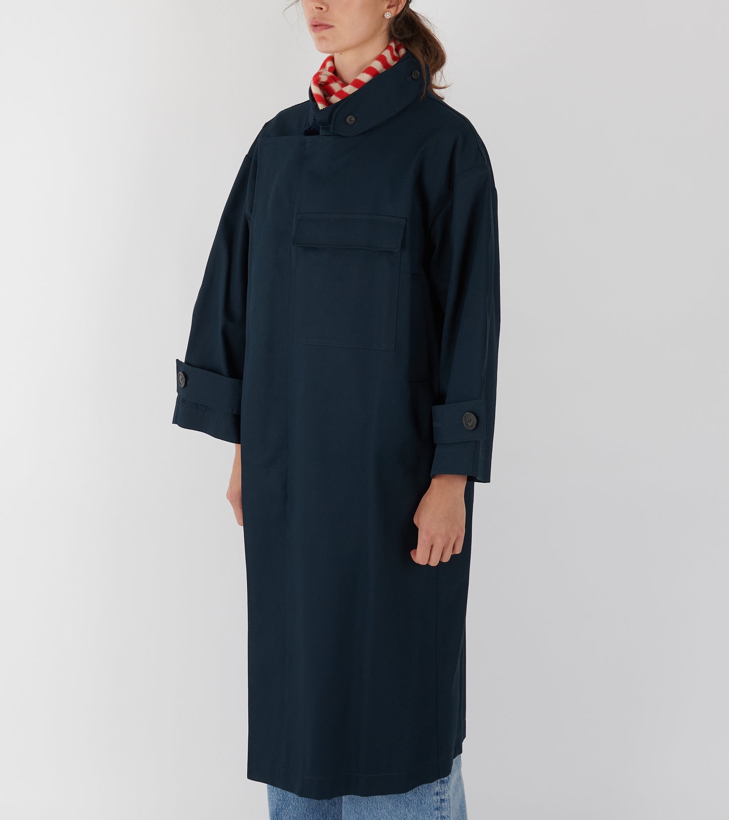 Water Resistant Coat Navy