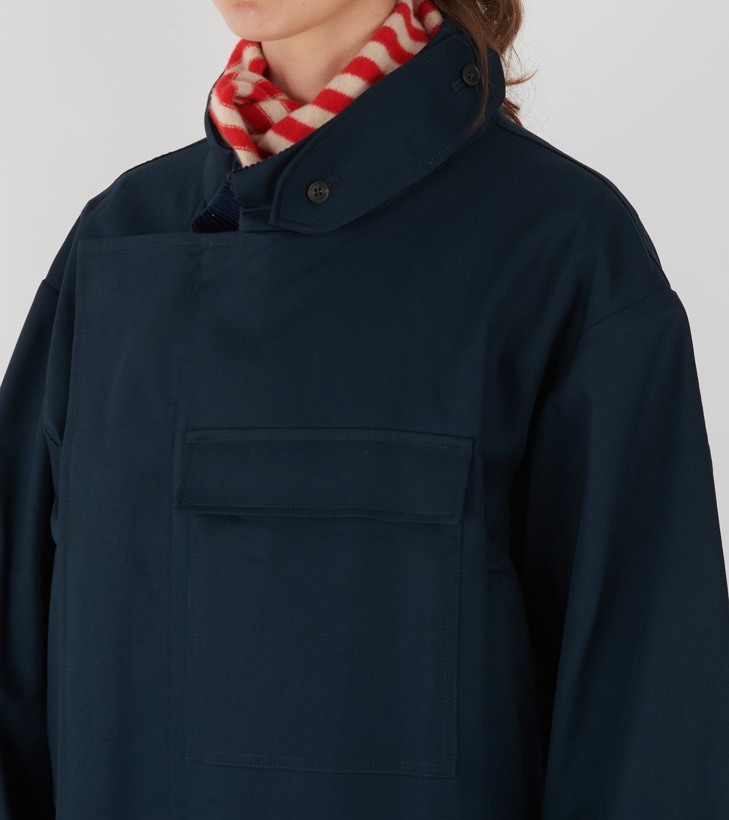 Water Resistant Coat Navy