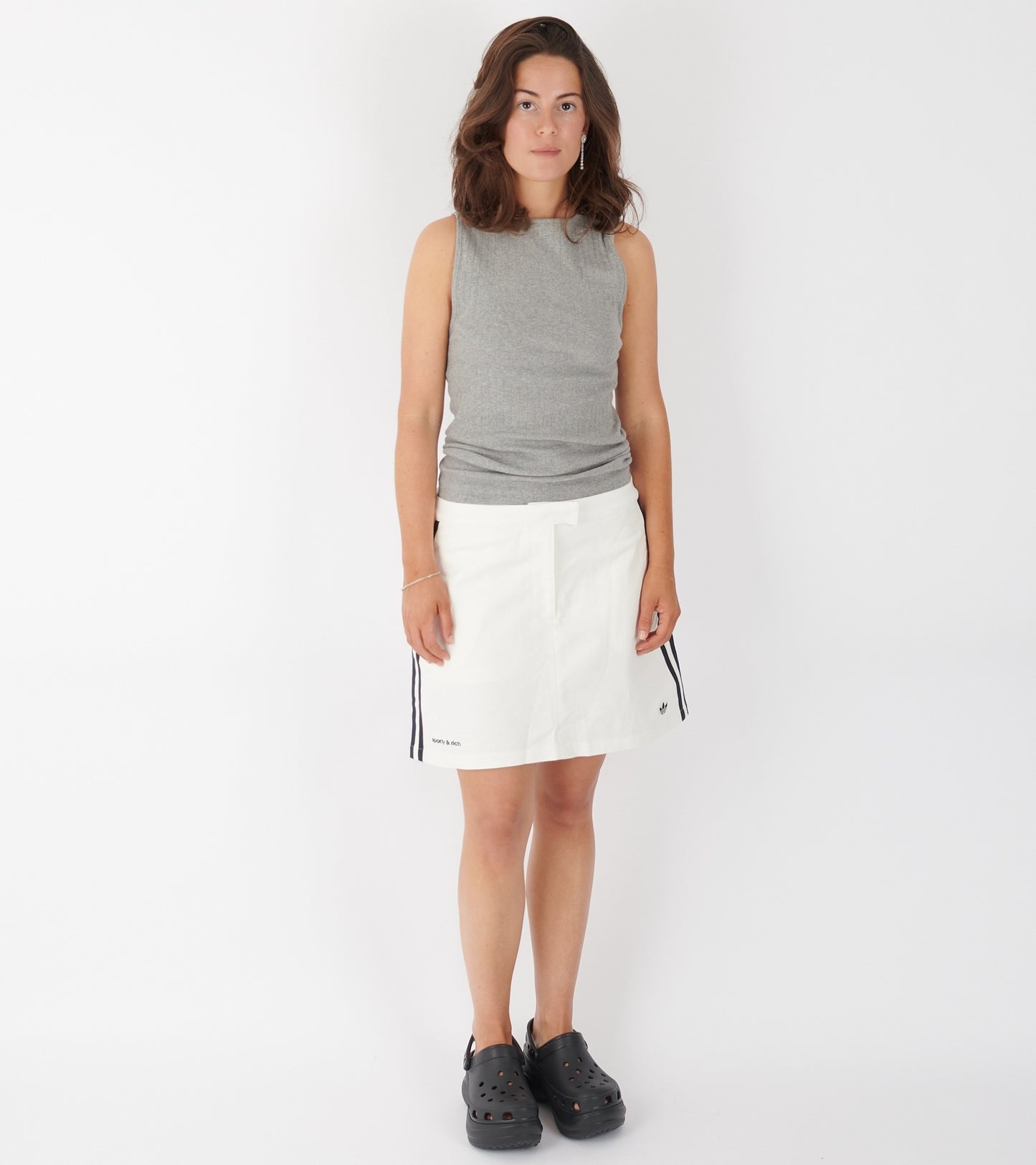 S&R Skort Core White/Night Navy