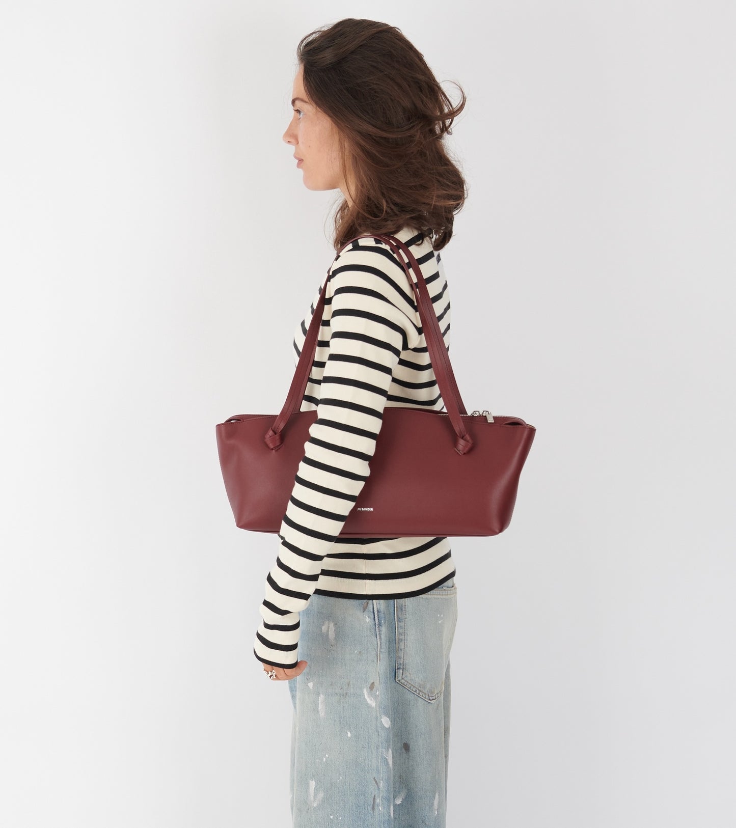 Knot Shoulder Bag Chili Red