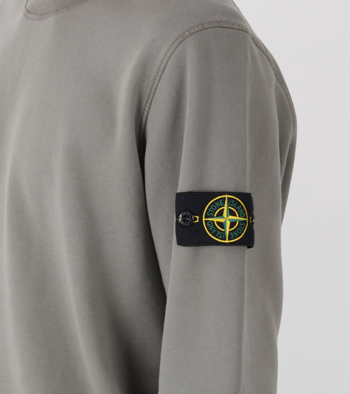 Patch Regular Sweatshirt Grey