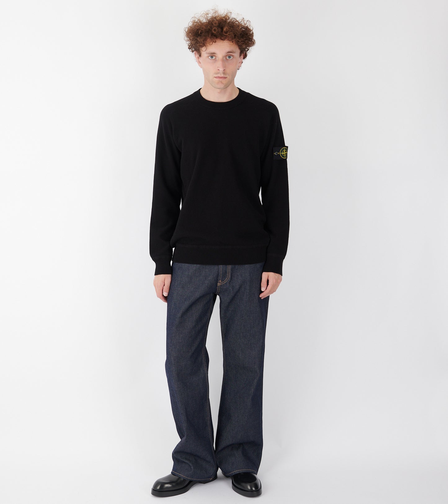 Cotton Texture Knit Black