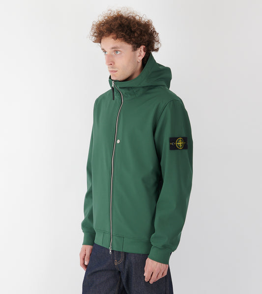 Soft Shell-R E.dye Technology Jacket Green