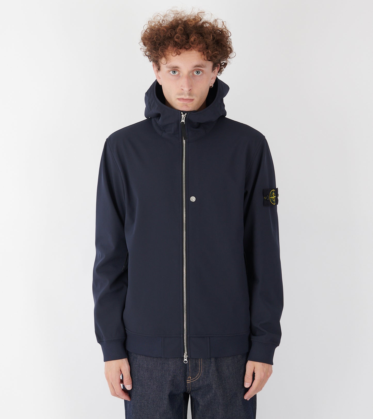 Soft Shell-R E.dye Technology Jacket Navy