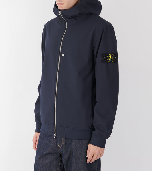 Soft Shell-R E.dye Technology Jacket Navy