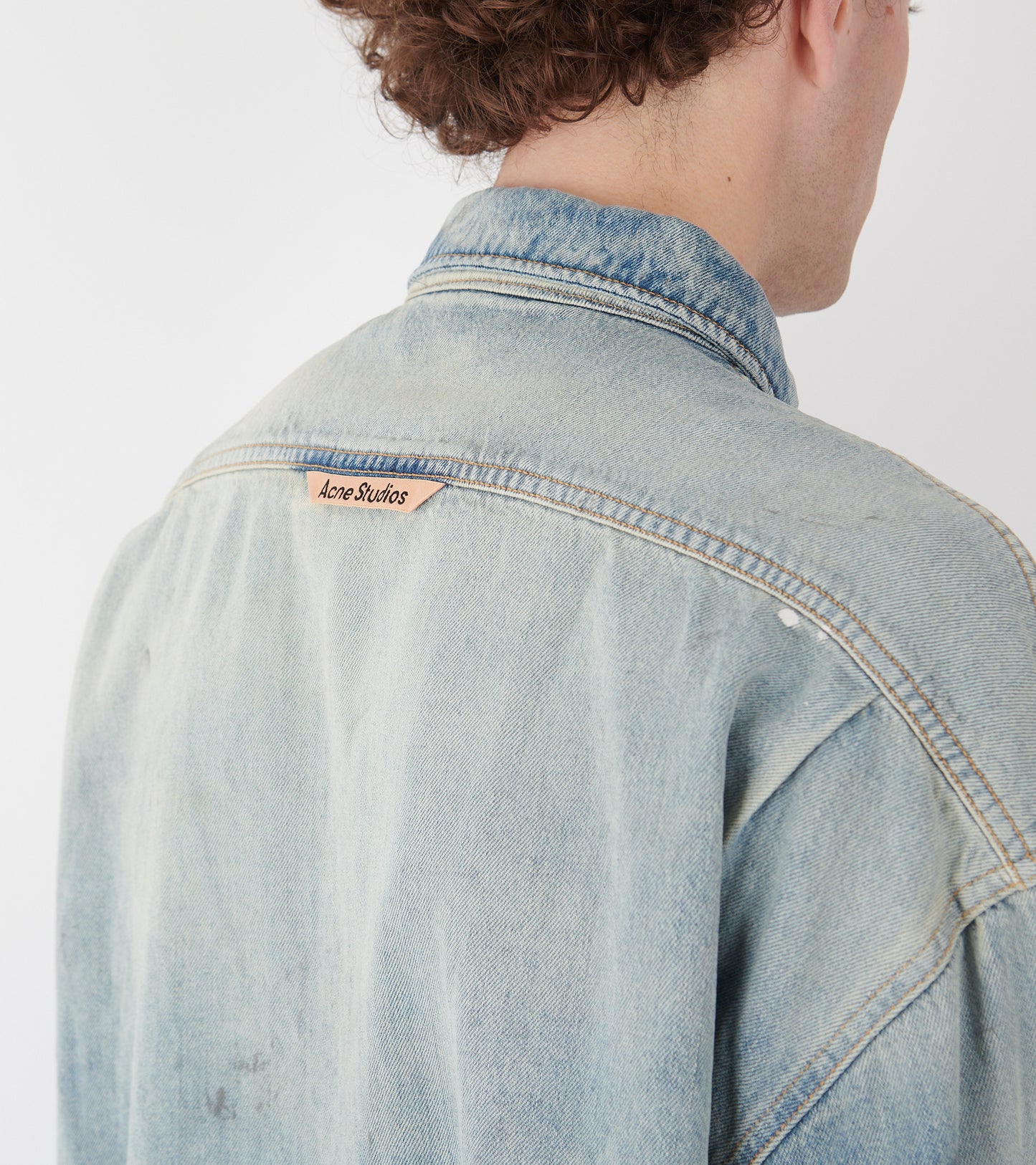 Denim Button Up Shirt Light Blue