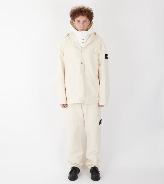 Natural Cotton Gabardine SI Raw Beauty Jacket Ivory