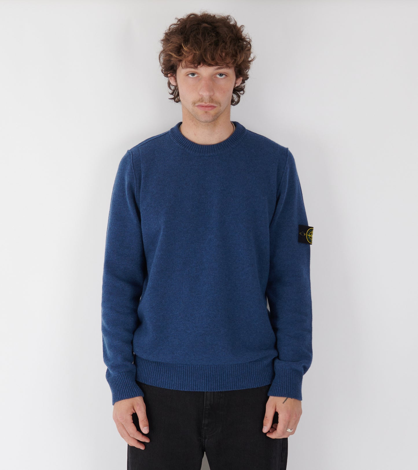 Knitted Crewneck Blue