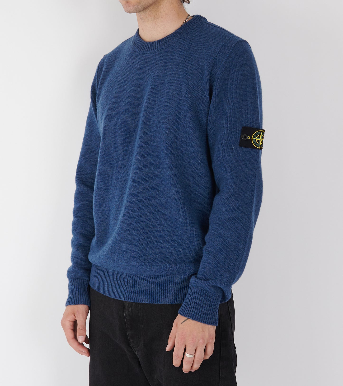 Knitted Crewneck Blue